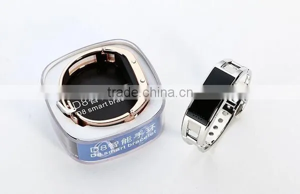 Smart Wrist Watch Fashion Lady Watch Bluetooth Smart Bracelet Watch D8 photo-6
