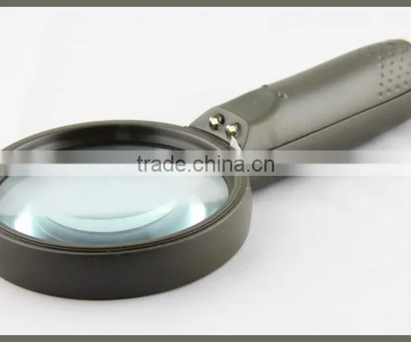 IMAGINE 3X Army Green Magnifying Glass With 2 LED Light for Reading photo-3