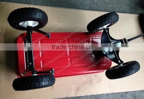 Red Color 4 Wheels Kids Toy Wagon TC1801A photo-3