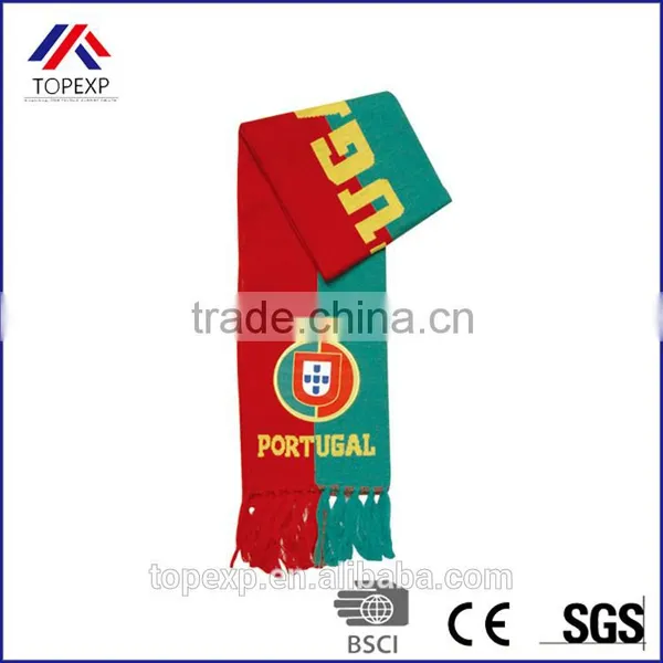 Wholesale Winter Fan Scarf With Character Logo photo-4