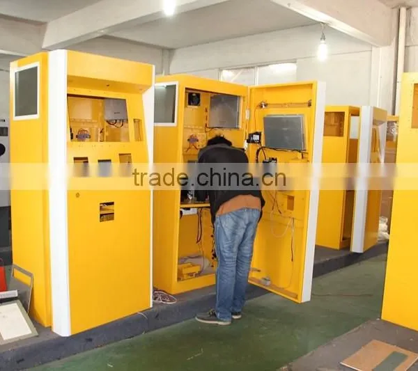 Car Parking System Pay On Foot Parking Payment Kiosk With Coin And Cash photo-6