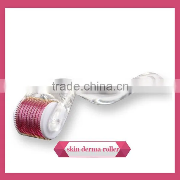 Back Handle / White Handle / Transparent Handle 540 Micro Needle Derma Roller From Beijing photo-2
