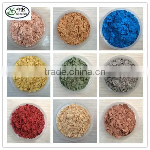 Epoxy Floor Acrylic Color Composite Rock Chips Rock Flakes for Paint photo-2