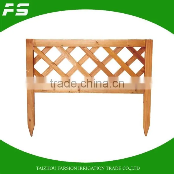 Home And Garden Yard Decorative Natural Wood Picket Fence