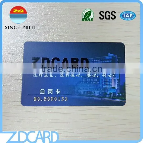 Cr80 Shaped Pvc Card With UV Printing photo-4