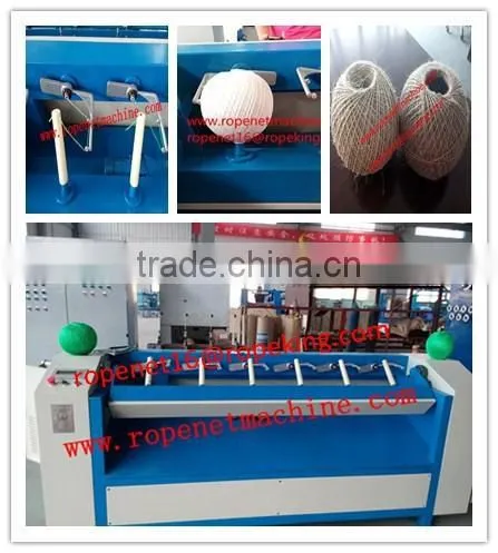 Jute Twine Winding Ball Machine E:ropenet16@ropeking.com/website:Vicky.xu813 photo-3