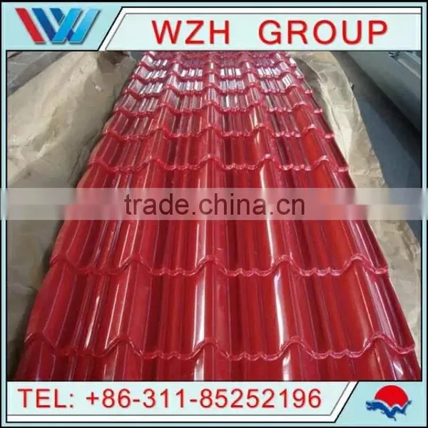 Prepainted Corrugated Steel Trapezoid Steel Sheet For Metal Roofing Tiles Sell to Dubai photo-5