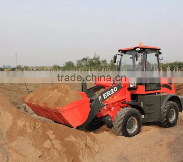 EVERUN 2.0ton Loading Machine ER20 CE Farm Tools Front Wheel Loader With Spare Parts for Sale Germany photo-3