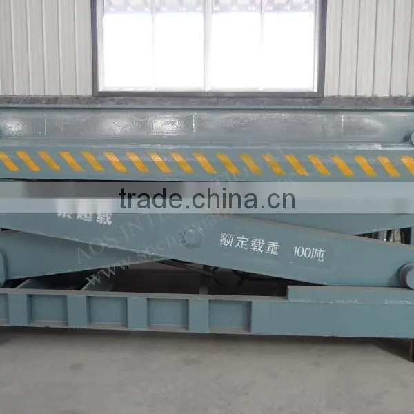 Good Quality Hydraulic Stationary Scissor Cargo Platform photo-6