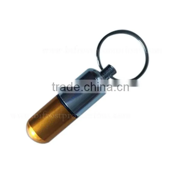 Sale Good Quality Metal Pill Box Keychain photo-2