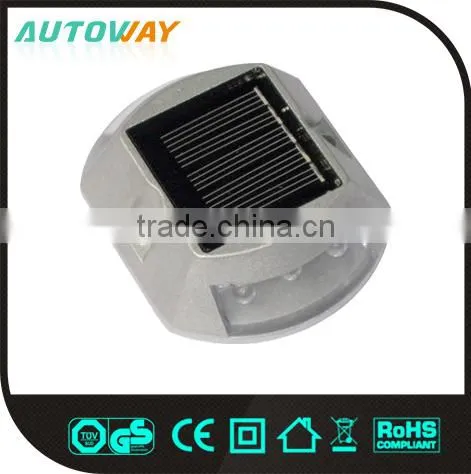 6LED Aluminum Reflective Solar Road Stud Waterproof