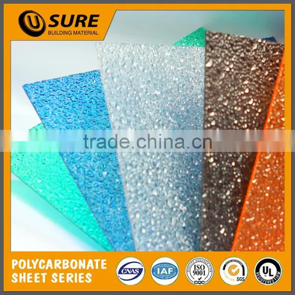Transparent Colored Frosted Thin Plastic Embossed Sheet photo-2
