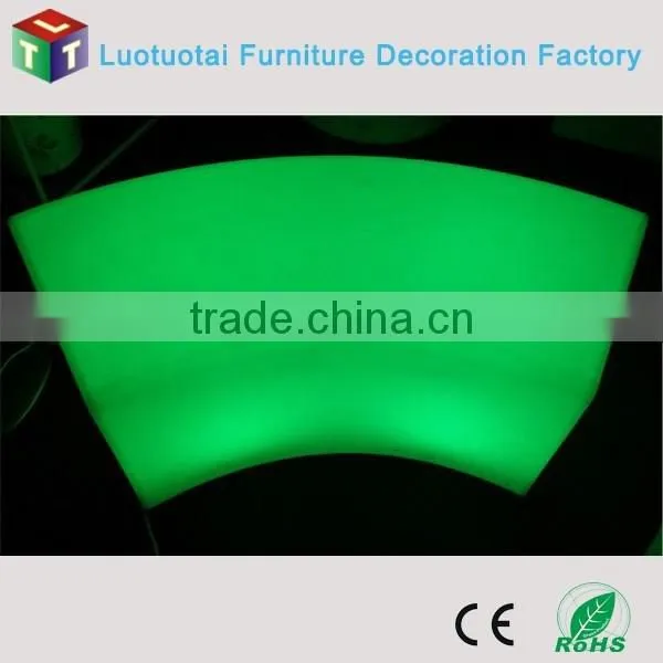 WIFI/RF Remote Control RGB Color Led Snake Bench photo-6