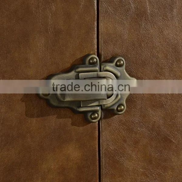 Chinese Style Living Room Furniture Wooden Classic Console Table Leather Cover photo-3