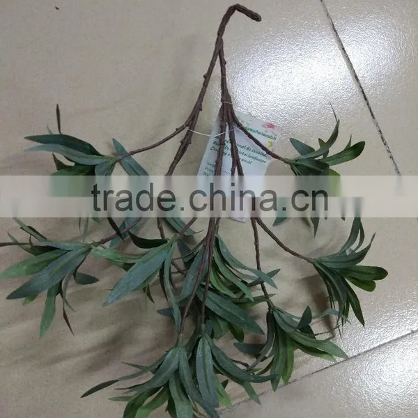 SJ2001011 Artificial Pine Leaves for Tree-like Tower/decorative Pine Branches/fake Pine Fronds photo-2