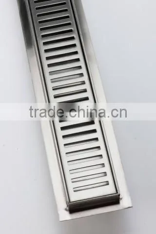 Shower floor drain with grid or tile use stainless steel 25cm