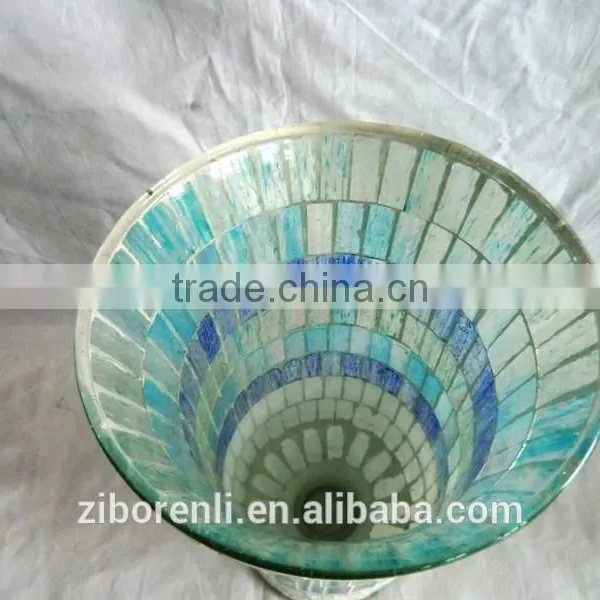 Mosaic Cheap Antique Blown Glass Vases photo-2