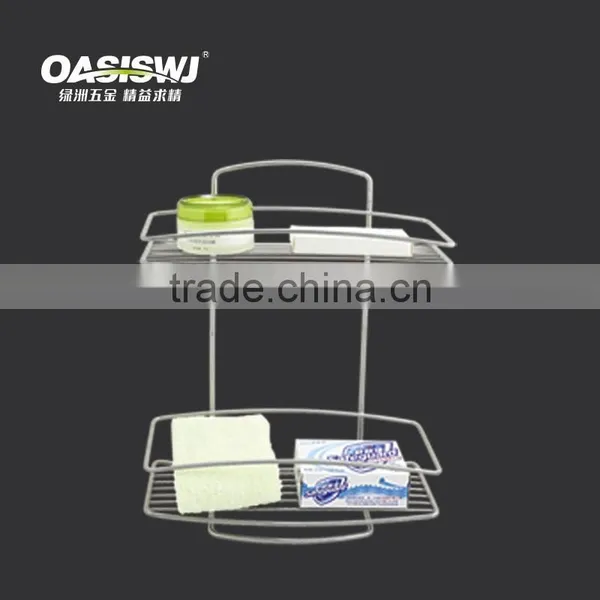 2016 New Fashion 2-tier Bathroom Mental Shower Caddy photo-2