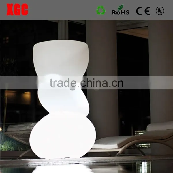 Plastic Flower Pot Illuminated Lighting Planter Flower Pot GD110 photo-3