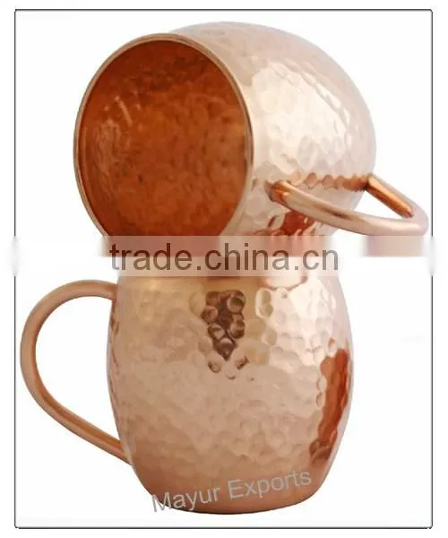 Copper Mule Mug With Copper Handle