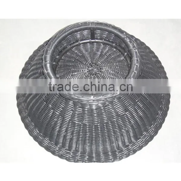 Luxury Wicker Dog Bed Round Rattan photo-2