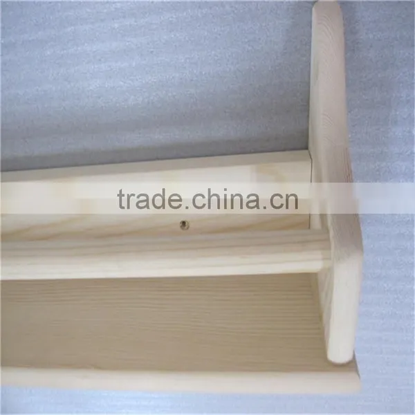 Nature Modern Furniture Wall Mounted Wooden Decorative Floating Wall Shelf photo-4