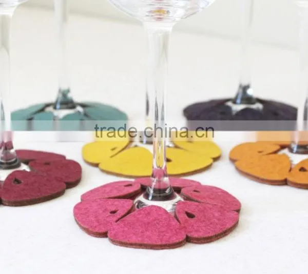 Hot New Products for High Quality Felt Glass Coaster Glass Cup Mat Made in China Wholesale on Website photo-3