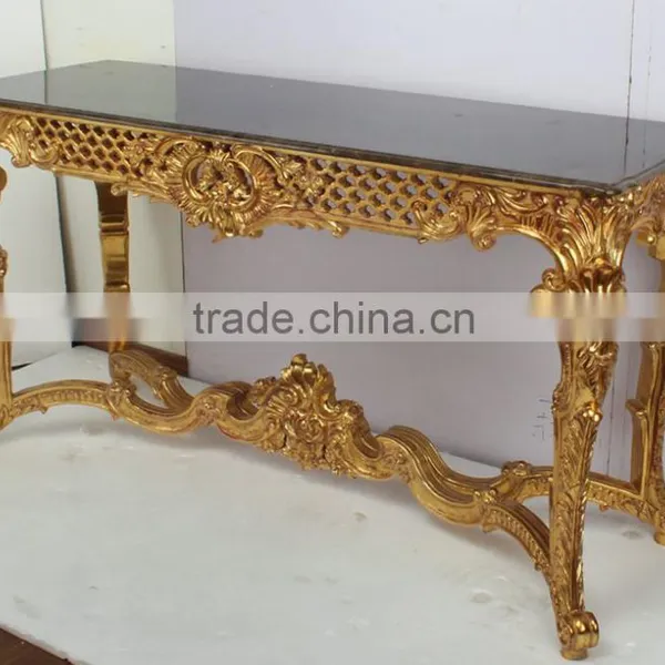 French Style Hallway Console Table With Mirror photo-2