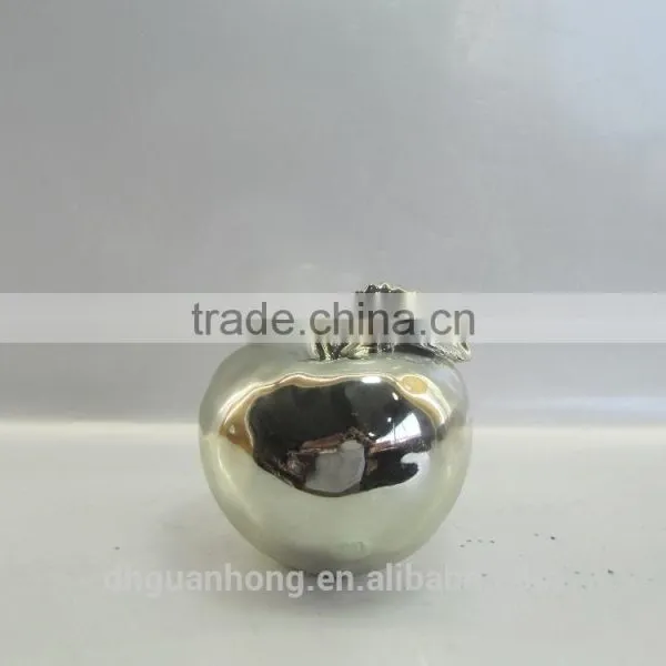 Electroplate Apple Shape Porcelain Decoration photo-3
