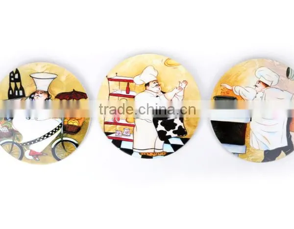 1pc Porcelain Wall Plaque With Rope photo-4