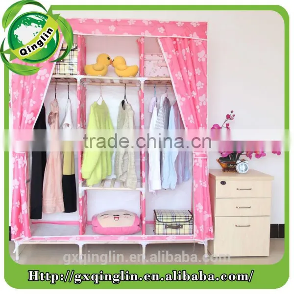 Wholesale Easy Clean Eco-friendly Cheap Cartoon Wardrobe photo-4
