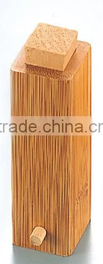 Wooden Condiment Table Castor Wood Condiment Holder Sansho Holder photo-2