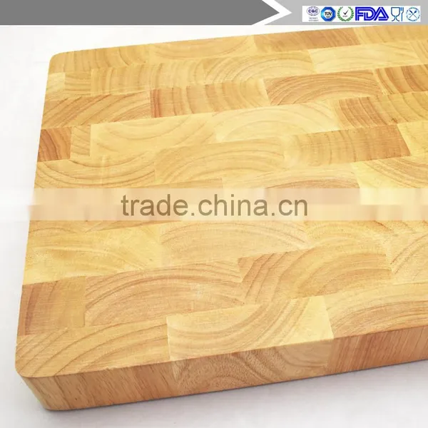 Wholesale Rubber Wood Chopping Block Square photo-2