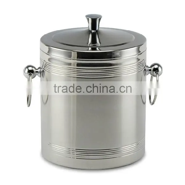 FDA Certification Stainless Steel Ice Buckets Wholesale Ice Bucket Holder photo-2