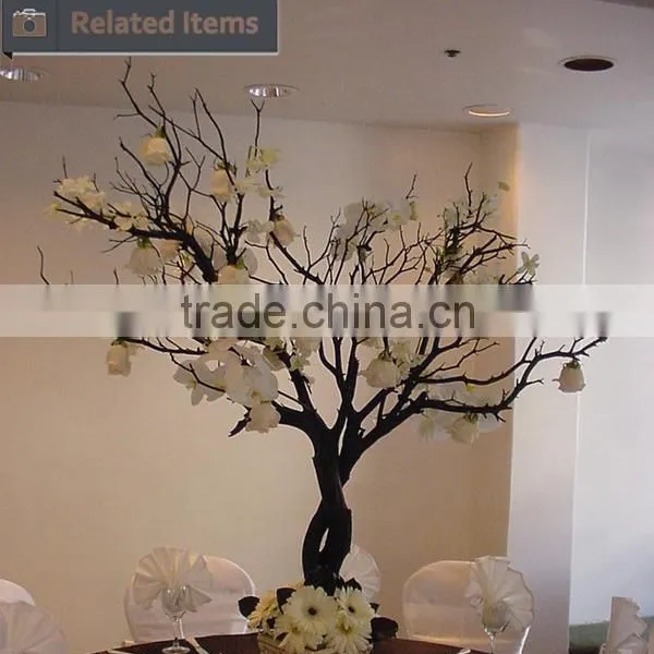 Artificial Jewelry Hanging Centerpiece Dry Tree Branch for Wedding Decoration Supply and Showcase Decoration photo-4