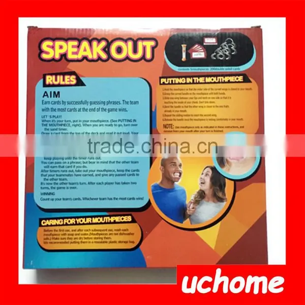 UCHOME 2017 Hot Sale Halloween/Christmas Speak Out Board Game photo-6