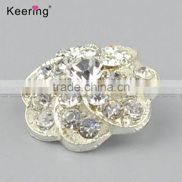 Keering-made Vogue Fancy Rhinestone Buttons for Clothing WBK-1462 photo-3