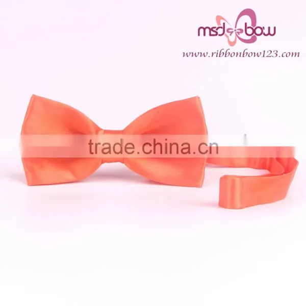 New Design Wholesale Handmade Polyester Ribbon Bow Tie photo-2