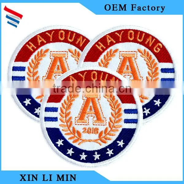 customized iron-on embroidery patch