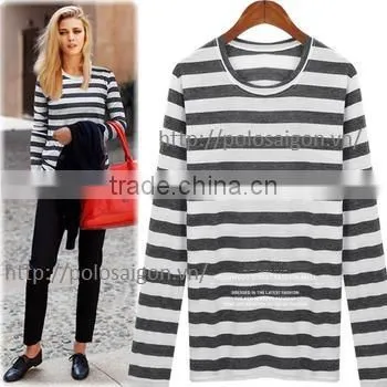 T SHIRT WOMEN, LONG SLEEVE, 100% COTTON photo-3