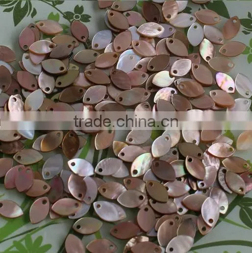 High End Crescent Shaped Black Shell Charms Diy Crescent Shell Pendant Jewelry Accessories for Earrings photo-6
