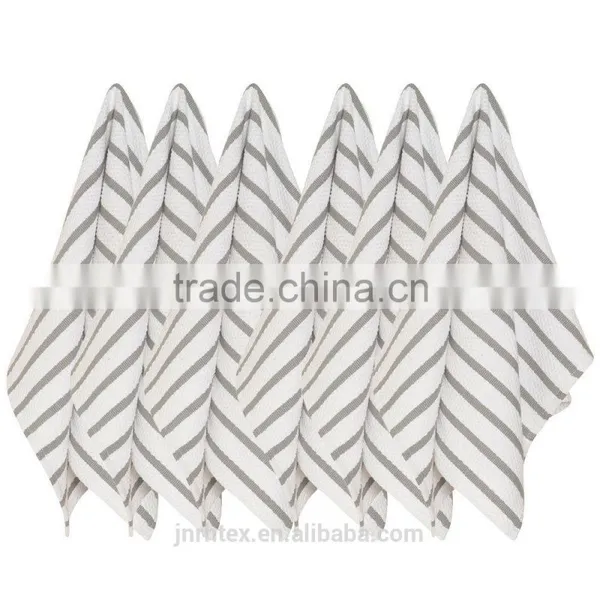 Custom Microfiber Stripe Novelty Kitchen Towel photo-4