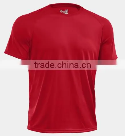 Custom Blank Promotional Dry Fit 100% Polyester t Shirt for Men Sporty Athletic Technical Shirts Wholesale photo-3