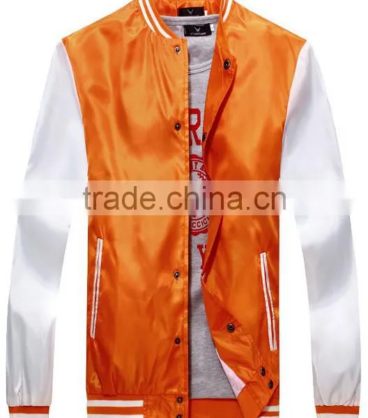 Fashion Design Baseball Jacket With Pockets,Cheap Custom Youth Varsity Jackets photo-3