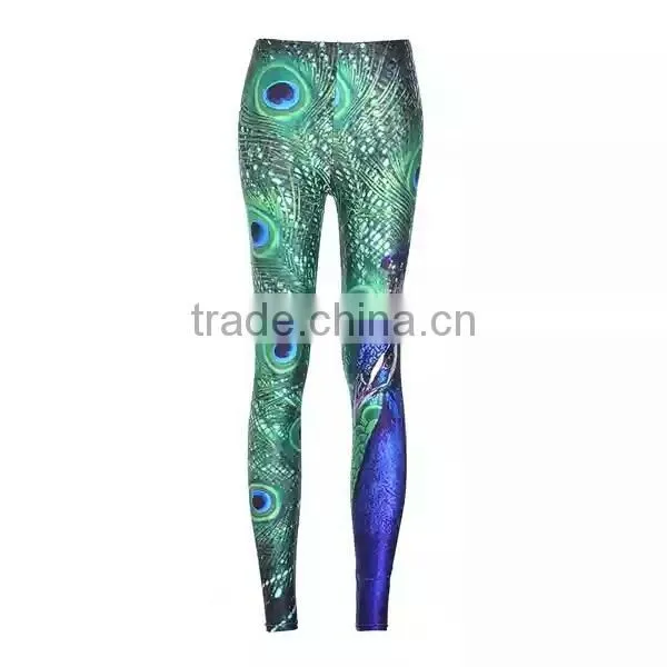 Wholesale Sublimation Compression Pants Elastic Band Pants High Quality Yoga Pants photo-2