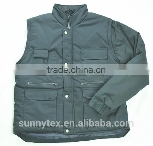 Winter Outdoor Removable Sleeve Working Jacket photo-2