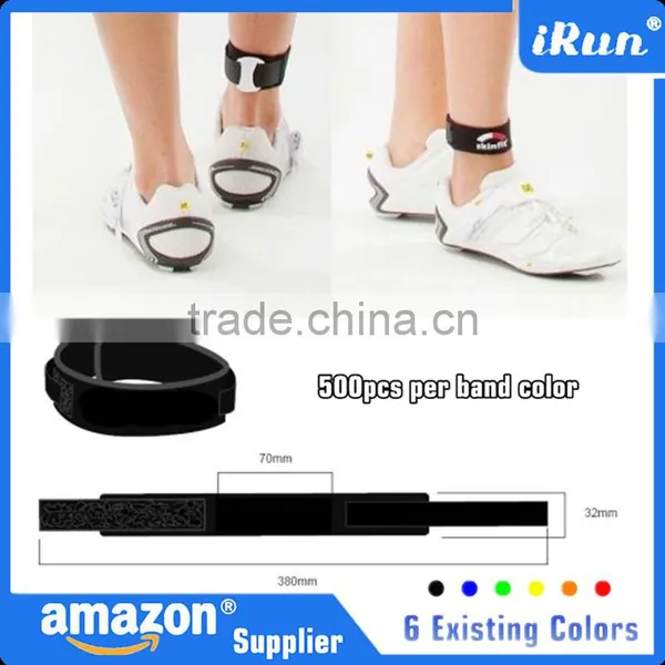 Triathlon Timing Chip Band -Ankle Neoprene Running Leg Hook and Loop Band- Accept Custom - Ebay/Amozn Supplier photo-4