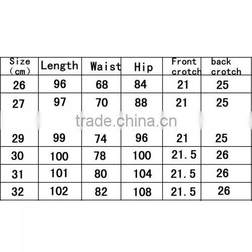 Cotton High Waist Women Pencil Pants Printed Letter Blue New Model Jeans Pants photo-6