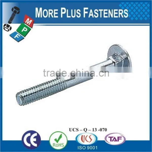 Made In Taiwan Coach Bolt Zinc Plated Stainless Steel Bronze Finish photo-4