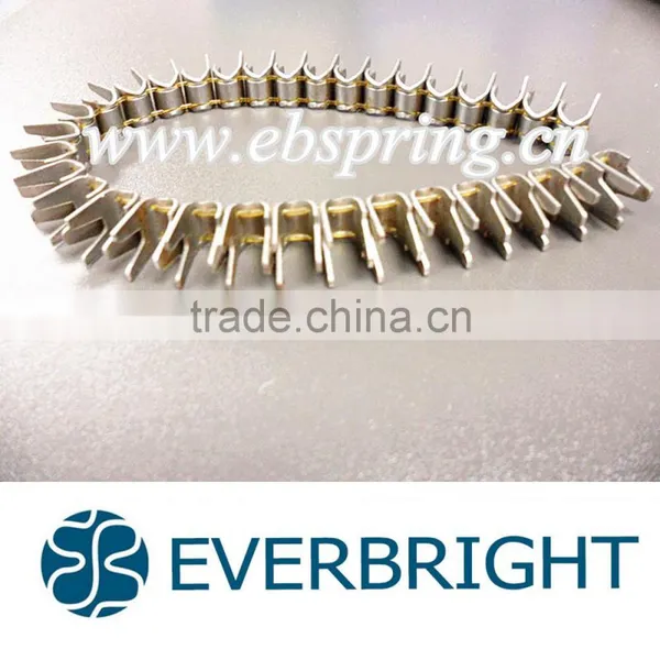 Low Cost Strips Shape M66 Mattress Clips/ Staples for Bonnell Spring